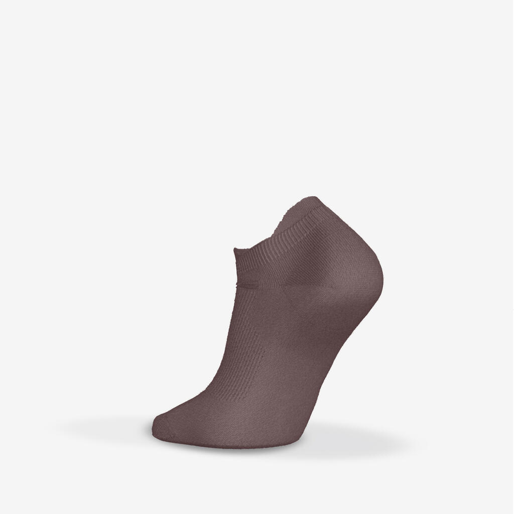 Lot de 2 paires de chaussettes de running run500 fines invisibles