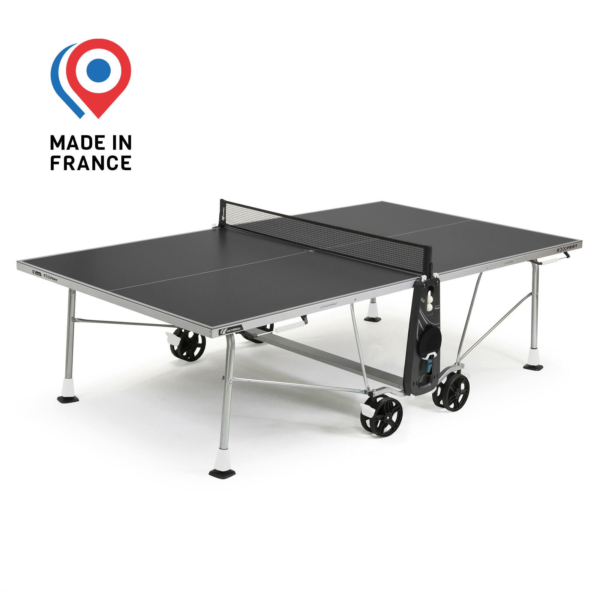 Recreational Table Tennis Table Advanced Outdoor - Grey 2/11