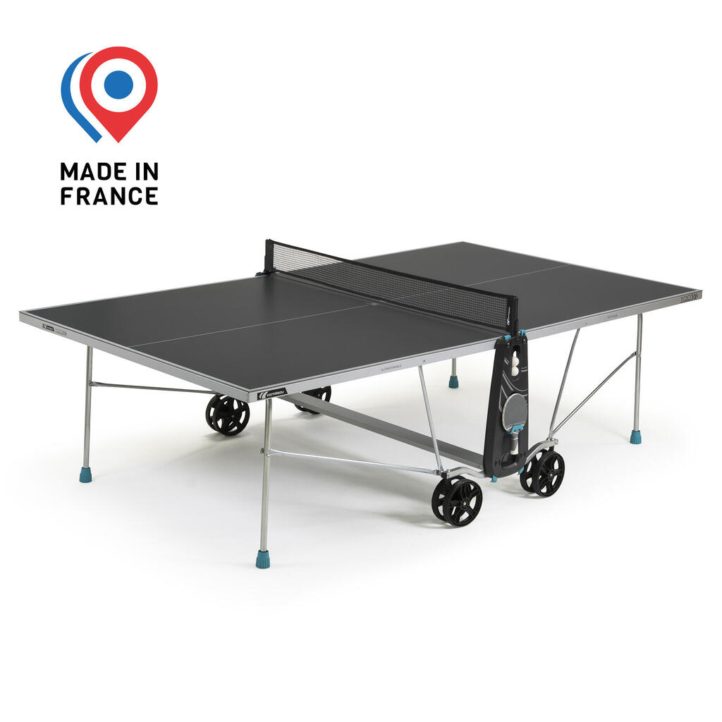 Sivi sto za stoni tenis PPT 100X OUTDOOR