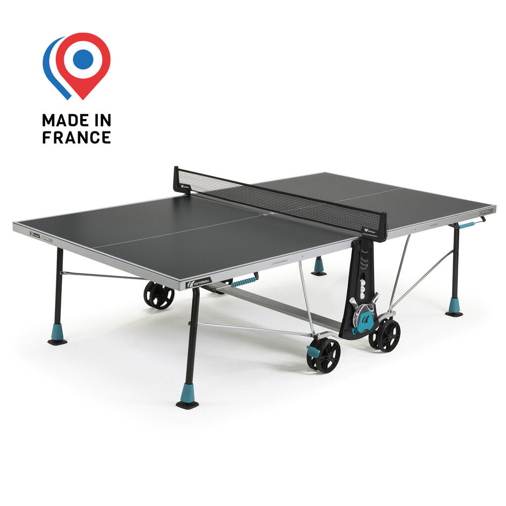 Sivi sto za stoni tenis PPT 300X OUTDOOR