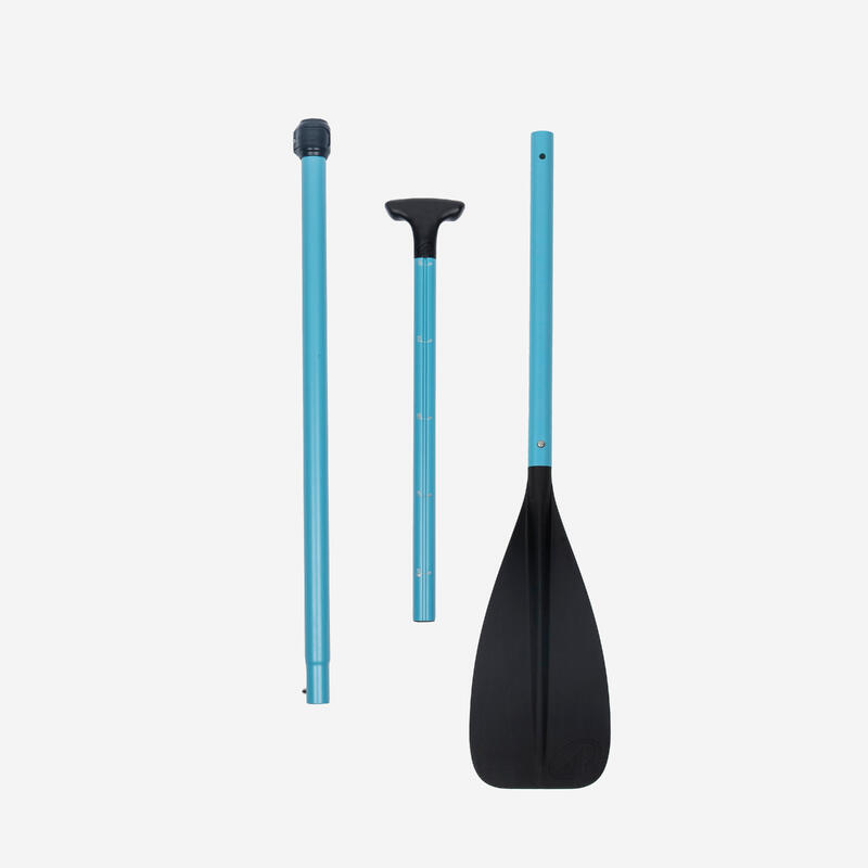 Pagaie de stand up paddle 100 din 3 segmente - 165-205cm