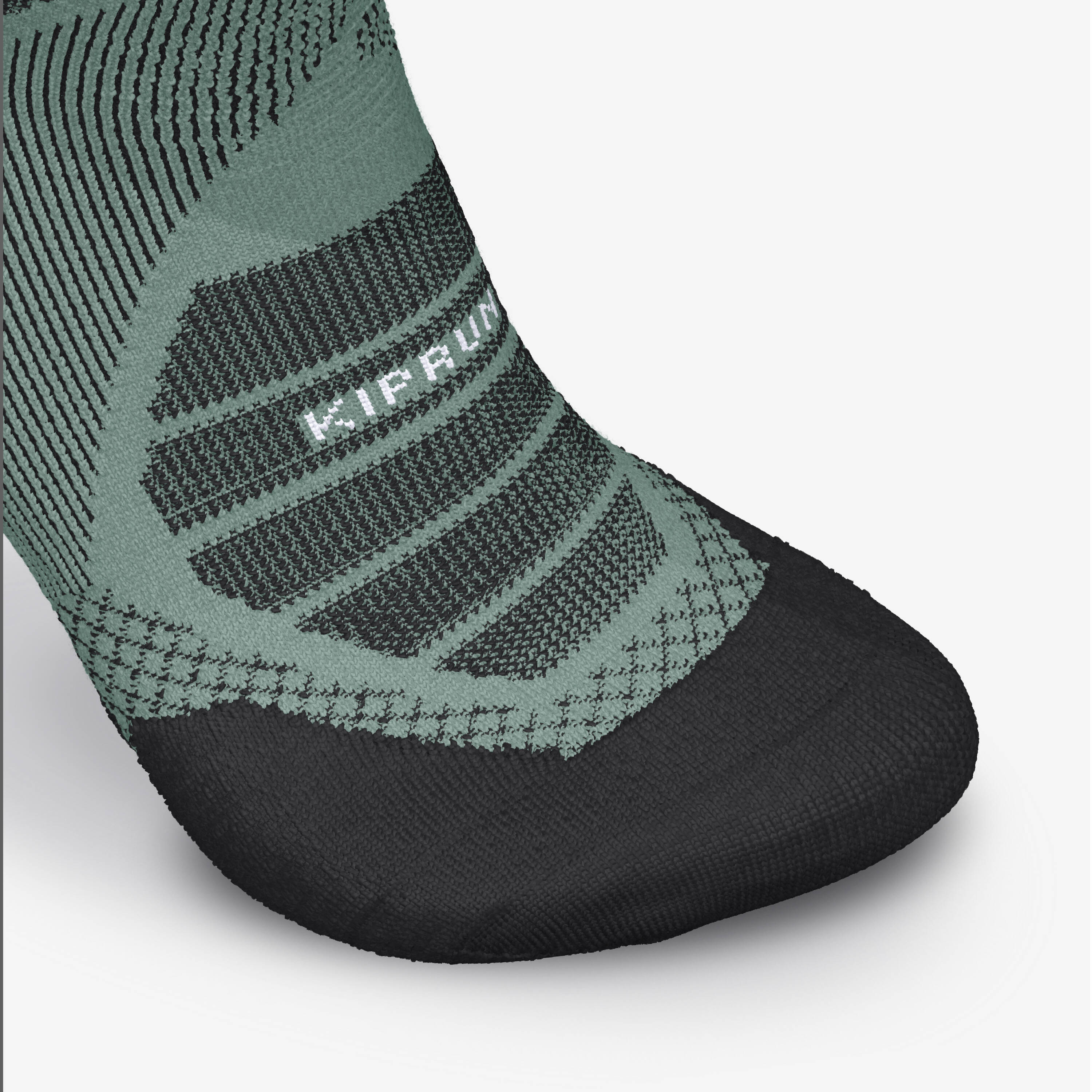 KIPRUN Run900 STRAP RUNNING SOCKS KHAKI -  5