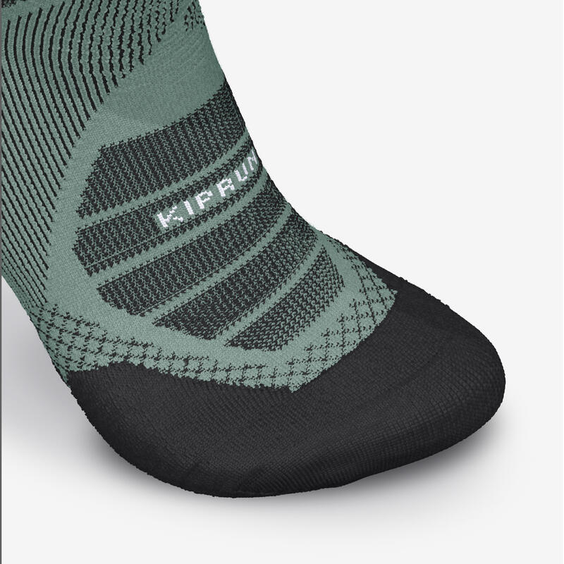 Șosete de alergare KIPRUN Run900 STRAP Kaki