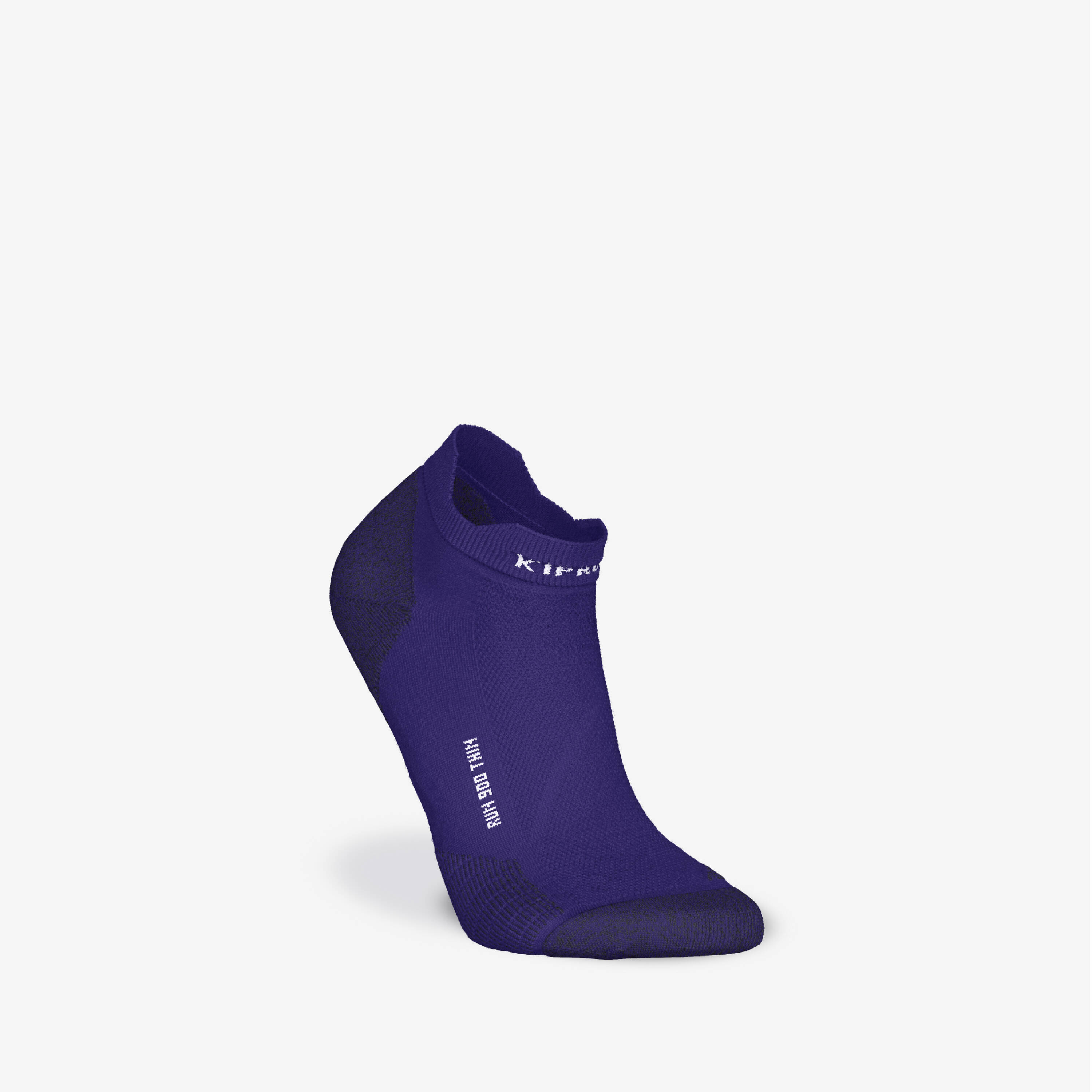 Seamless Thin Invisible Running Socks Run 900 - Electric Purple -  1