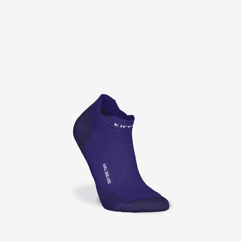 Chaussettes de running 
 KIPRUN run900 fines invisibles violettes