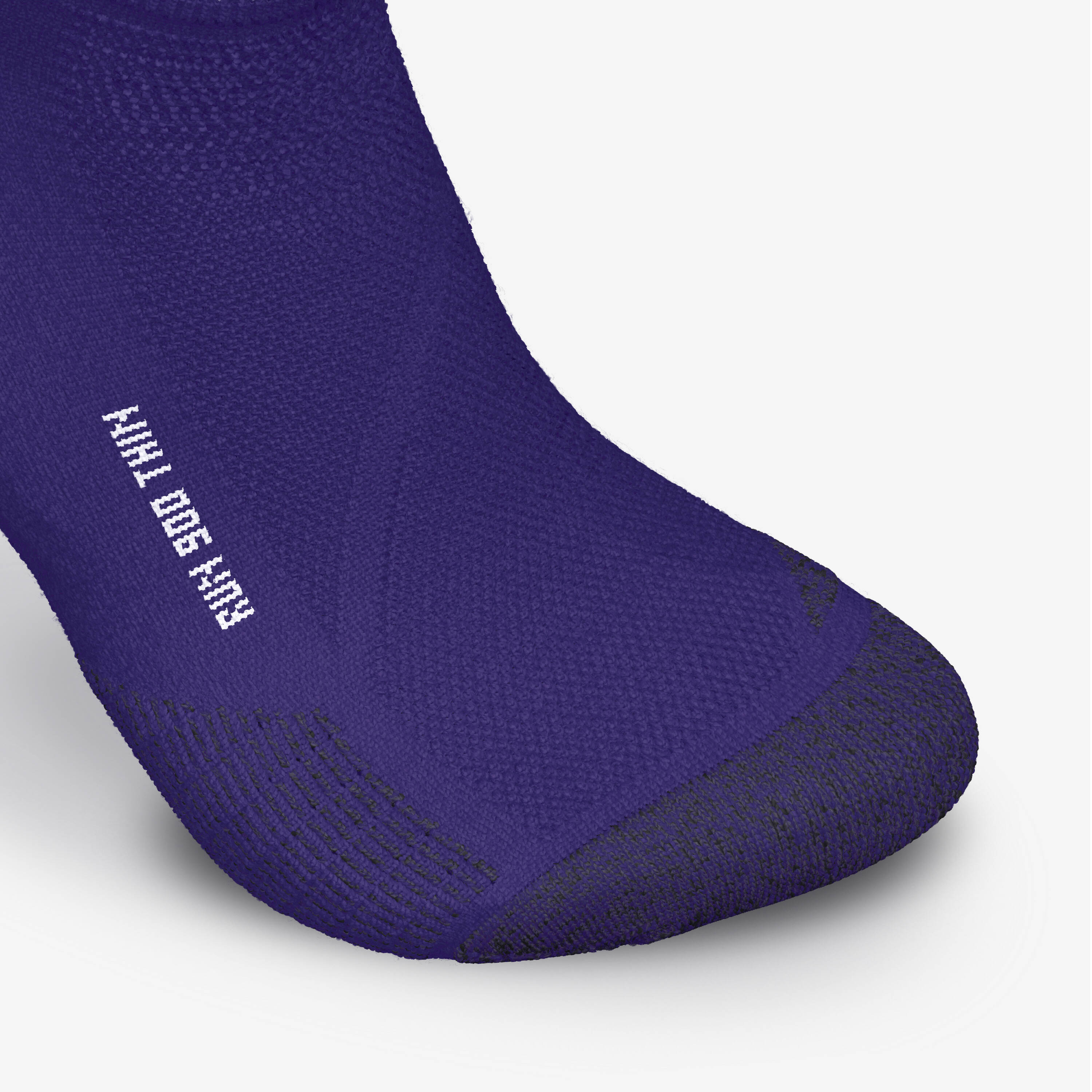 Seamless Thin Invisible Running Socks Run 900 - Electric Purple -  3