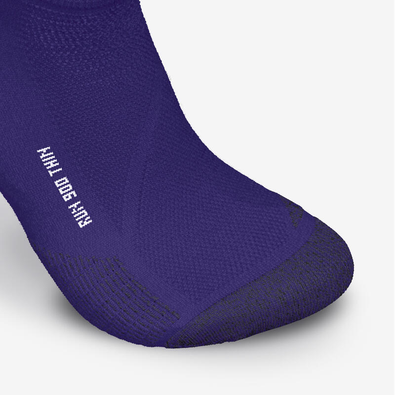 Chaussettes de running 
 KIPRUN run900 fines invisibles violettes