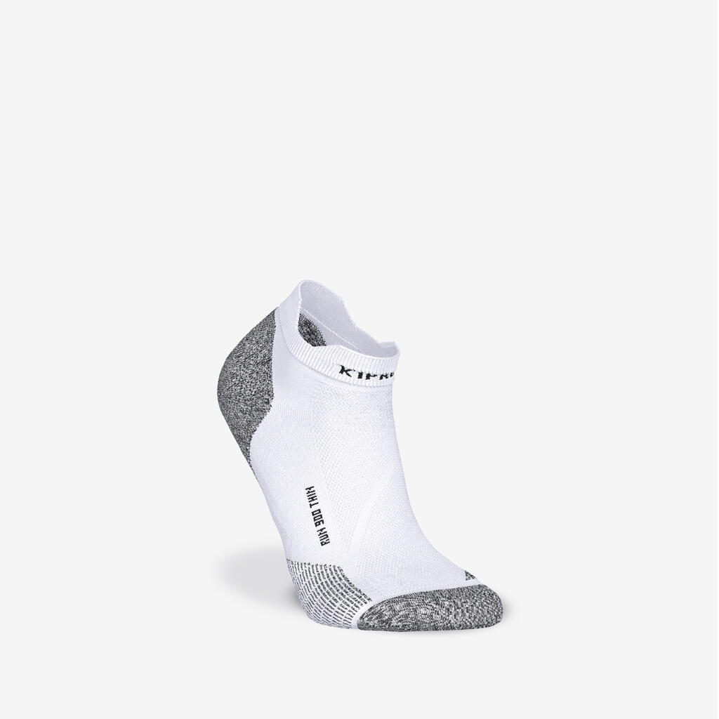 Chaussettes de running KIPRUN run900 fines invisibles blanches