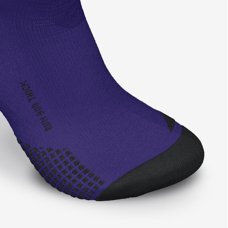 Chaussettes de running KIPRUN run900 épaisses mid violettes