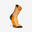 Chaussettes de running KIPRUN run900 épaisses mi-mollet oranges + graf
