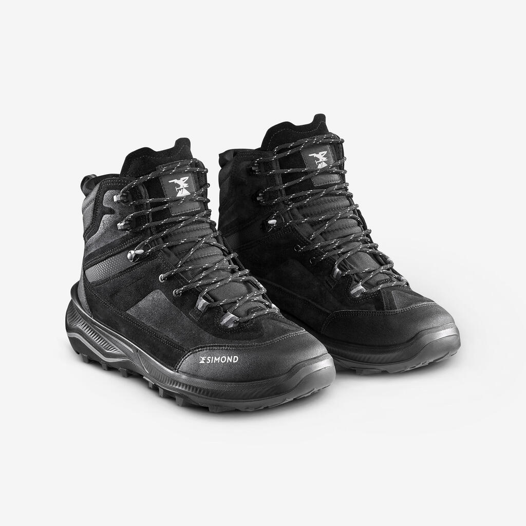 MEN’S LEATHER HIGH TREKKING BOOTS - MT100