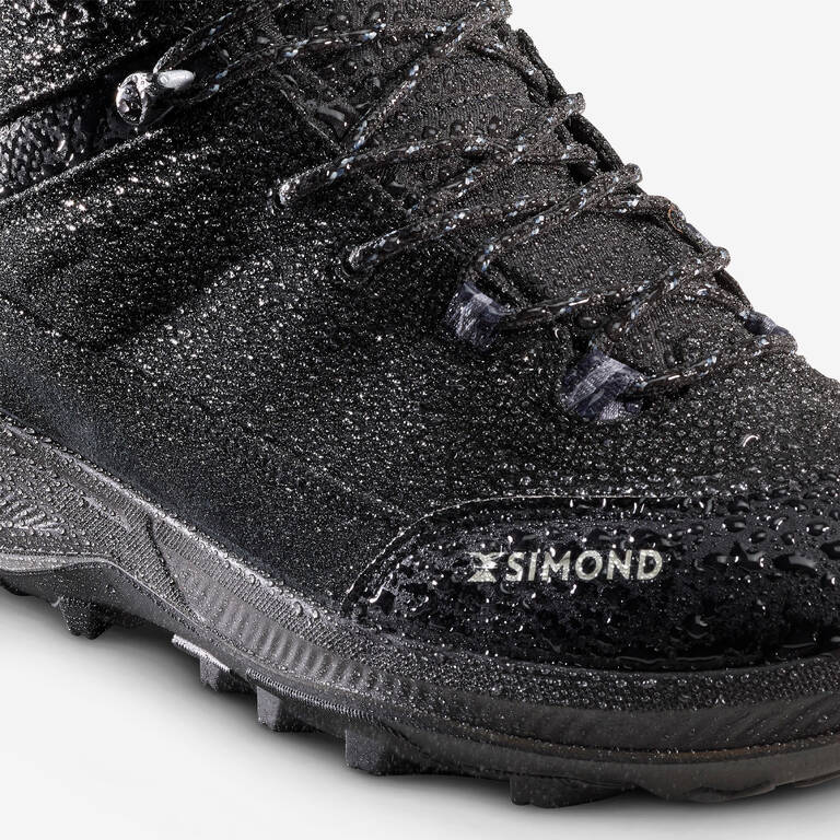 MEN’S LEATHER HIGH TREKKING BOOTS - MT100