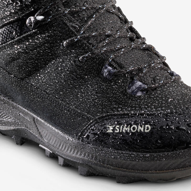 BOTA IMPERMEÁVEL DE TREKKING COURO - MT100 - HOMEM