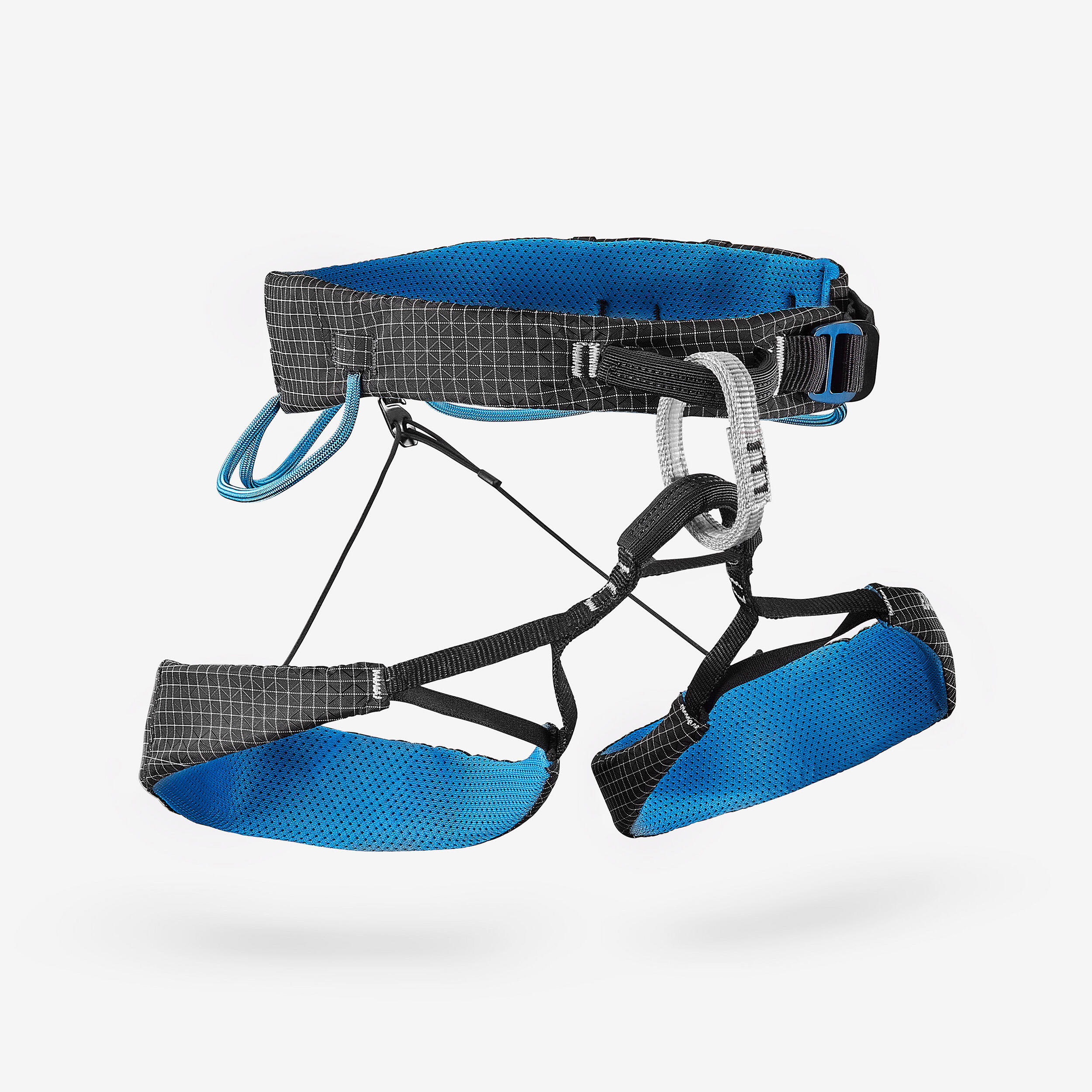 Climbing high-performance lightweight harness, Edge Black
