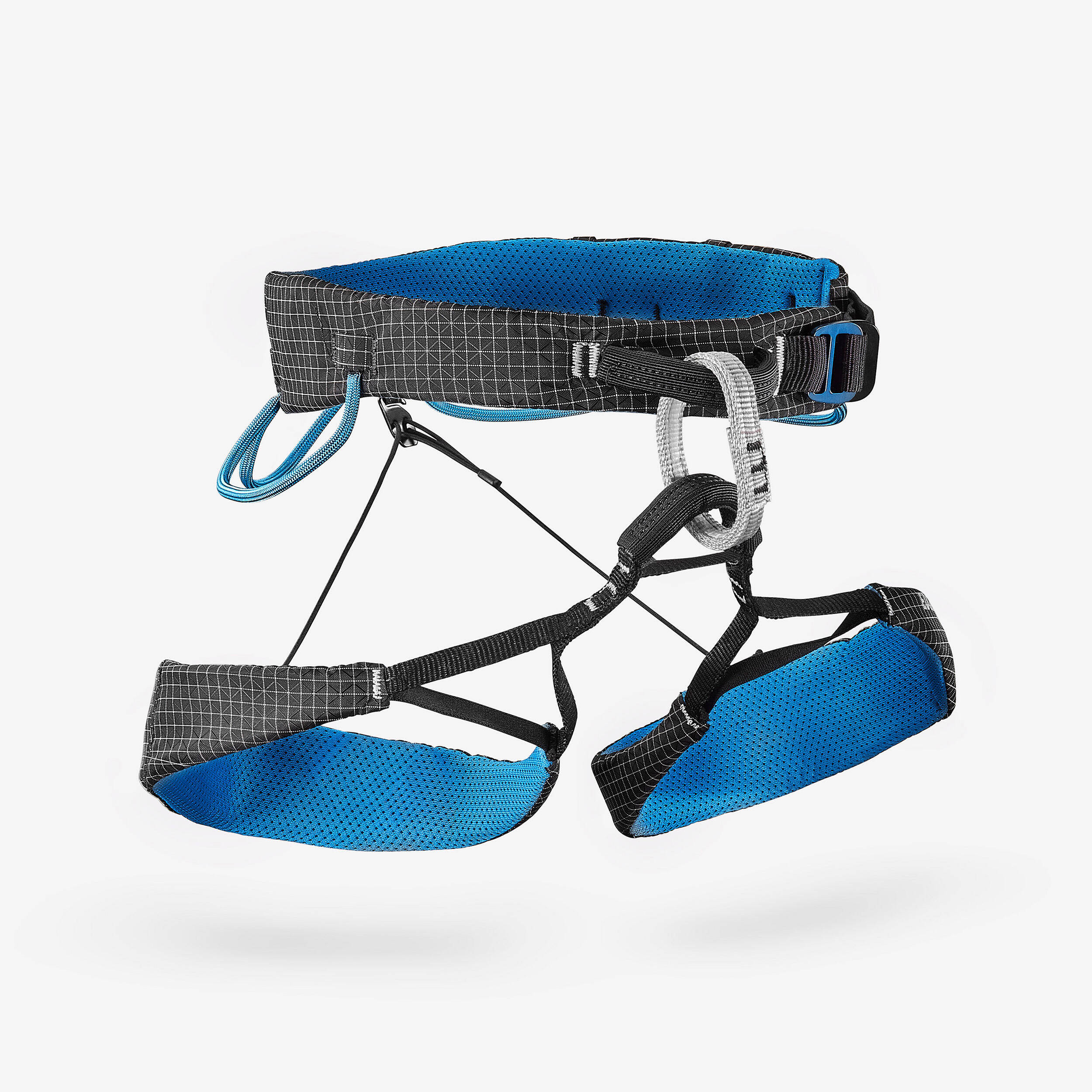Climbing high-performance lightweight harness, Edge Black -  1