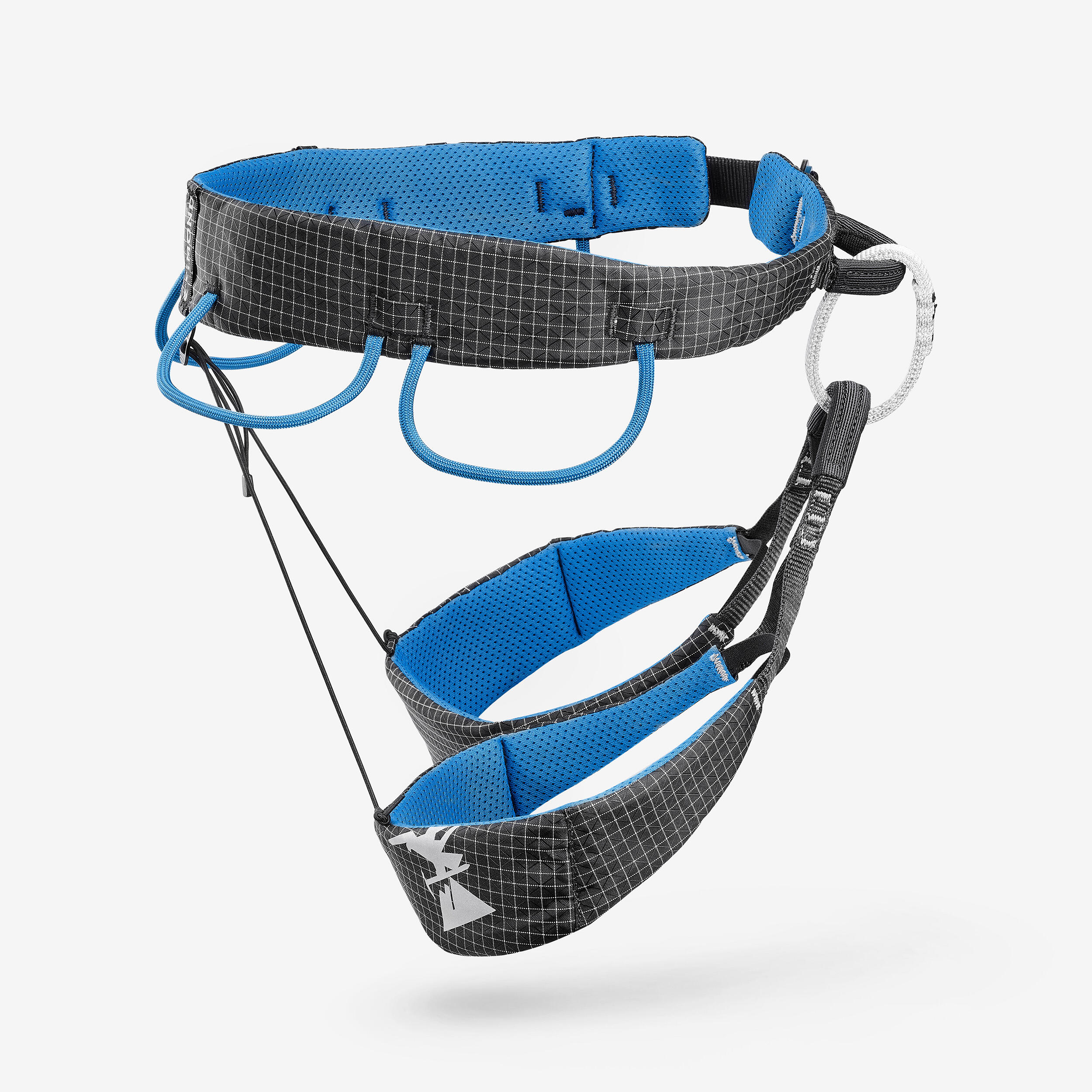 Climbing high-performance lightweight harness, Edge Black