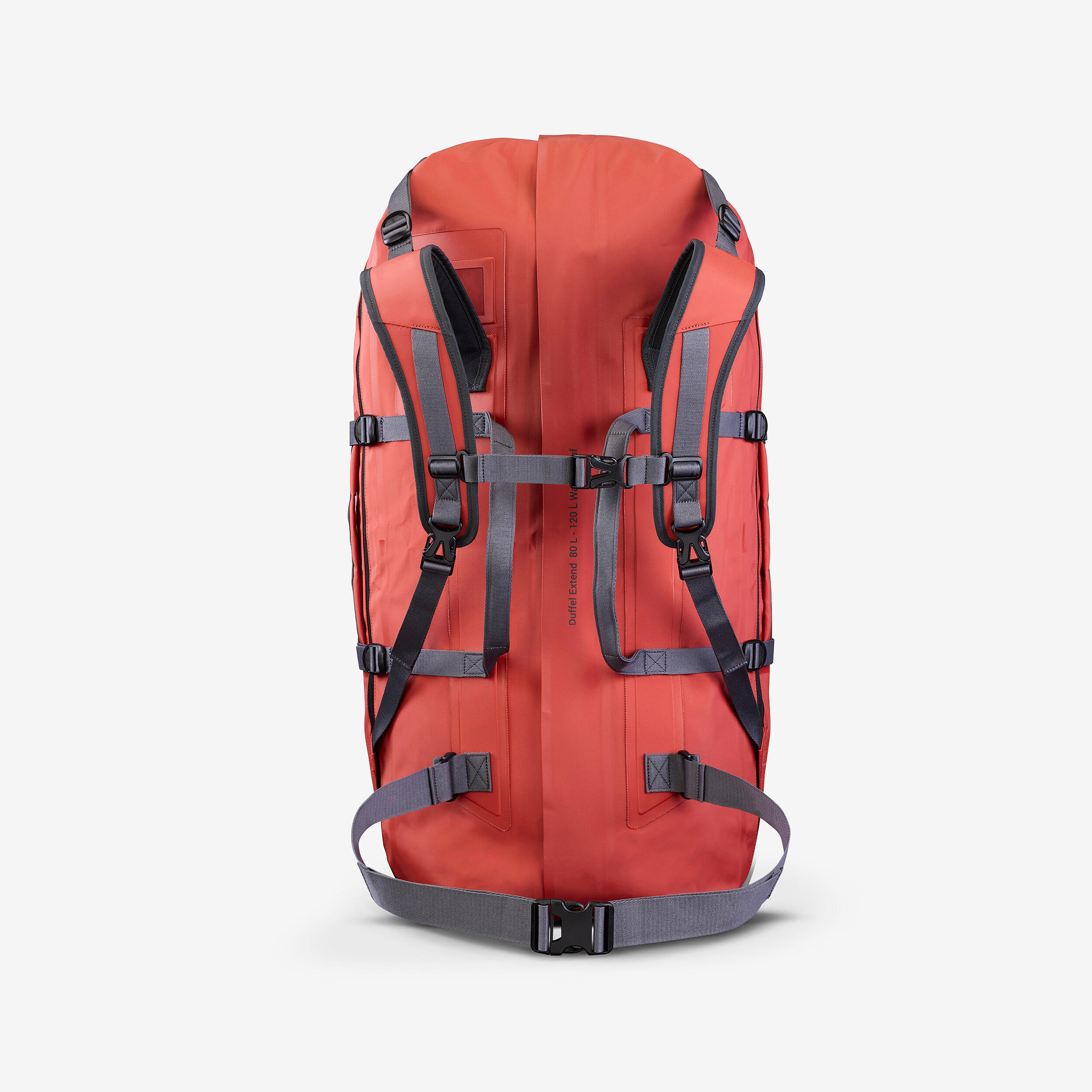 Bxt Smart Twin Borsa Da Viaggio In Nylon Impermeabile 35L - Leggera, Pieghevole, Con Tasca Staccabile, Colore Rosso, Unisex