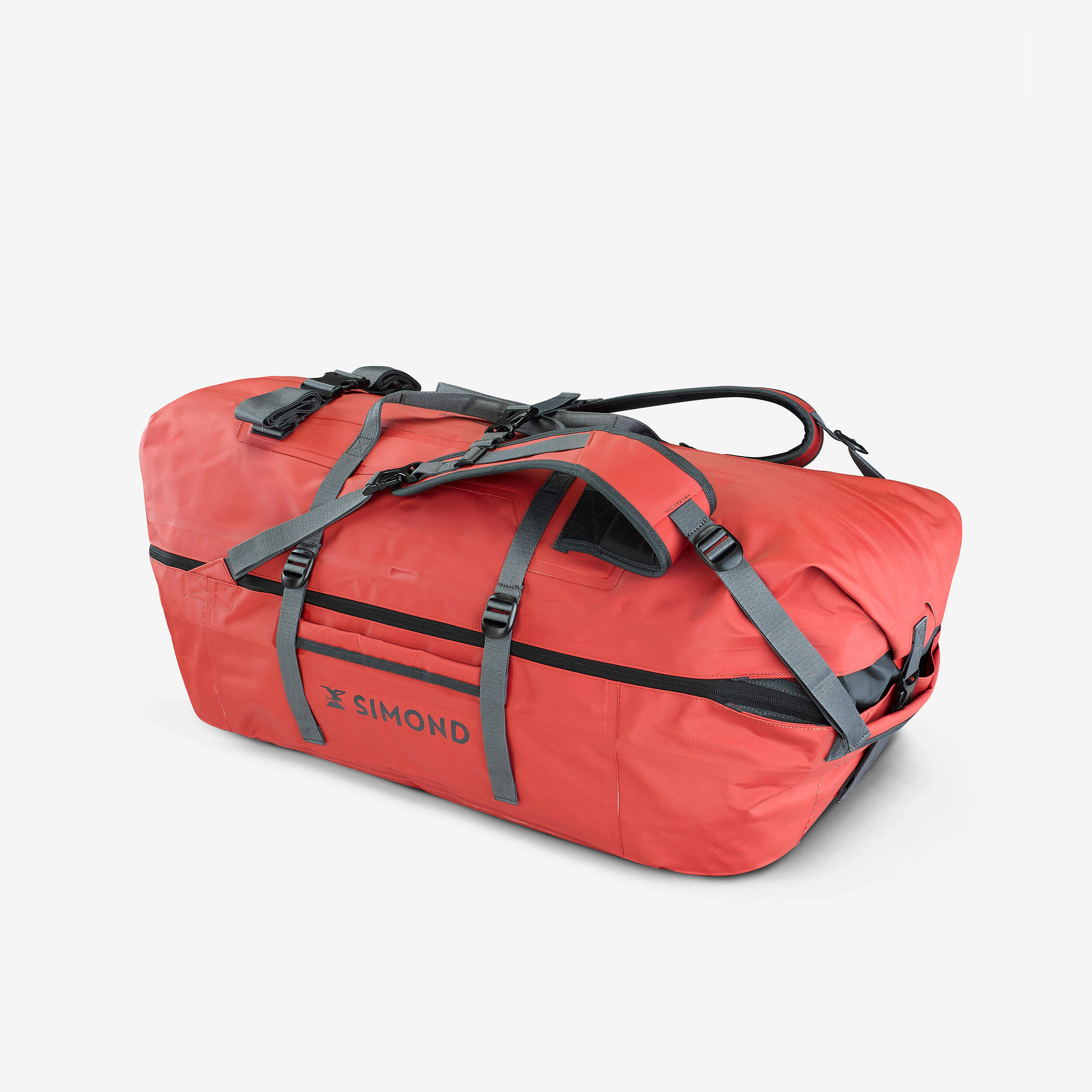Saco de transporte de trekking impermeável - 80l a 120l - duffel 900 extend wp