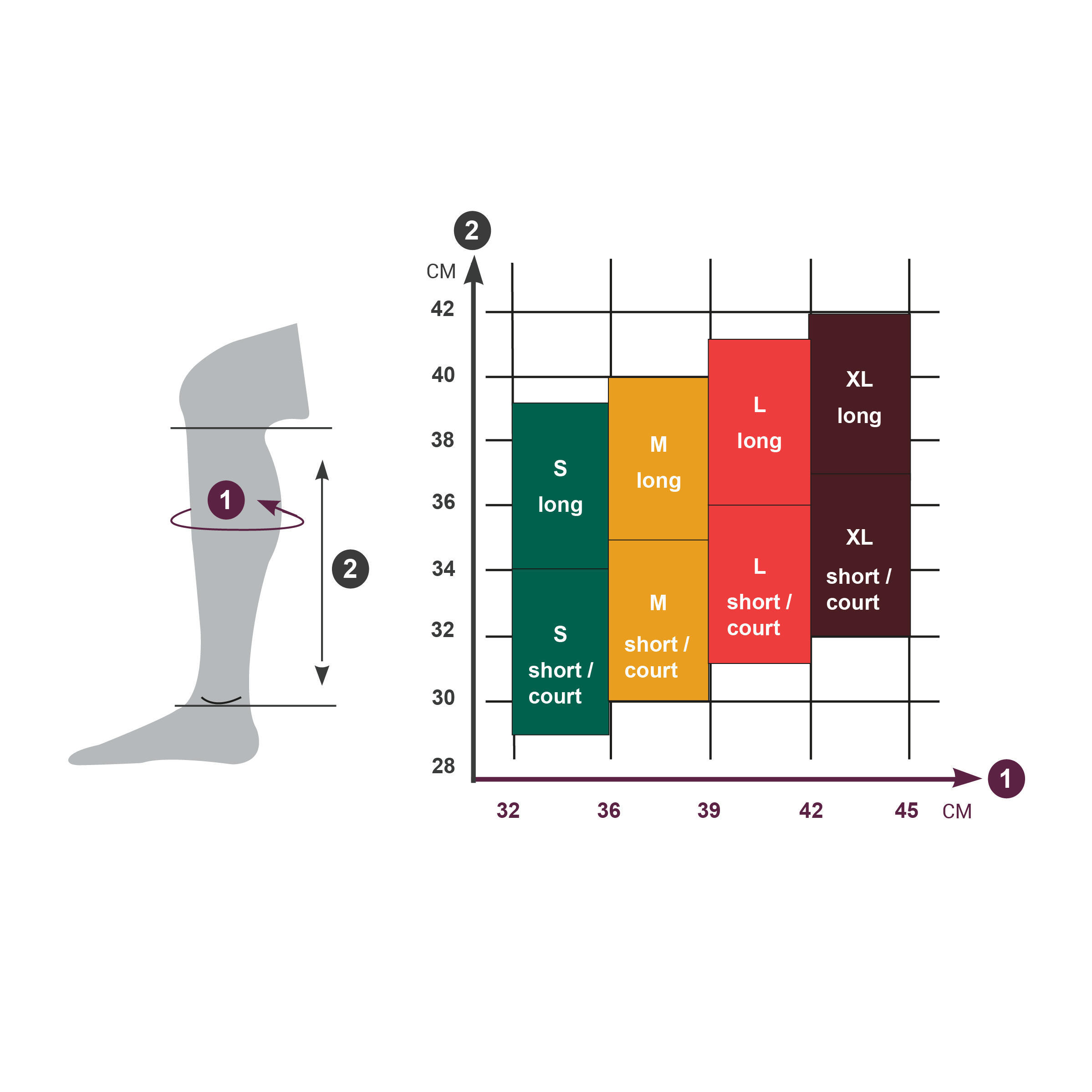 Adult Half Chaps - 500 Black - FOUGANZA