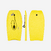 Bodyboard 100 débutant monomatière préformé - Jaune