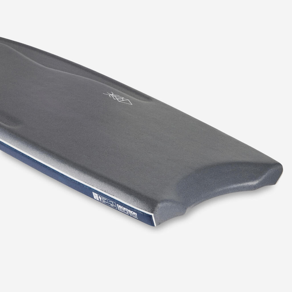 Bodyboard BB 500 confirmé Double stringer - Grey yellow Jaune gris