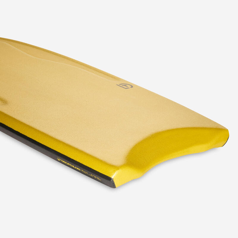 Bodyboard 500 mediu Stringhere duble - Mesh gold grey Galben-Gri