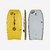 Bodyboard 500 confirmé Double stringer - Mesh gold grey Jaune gris