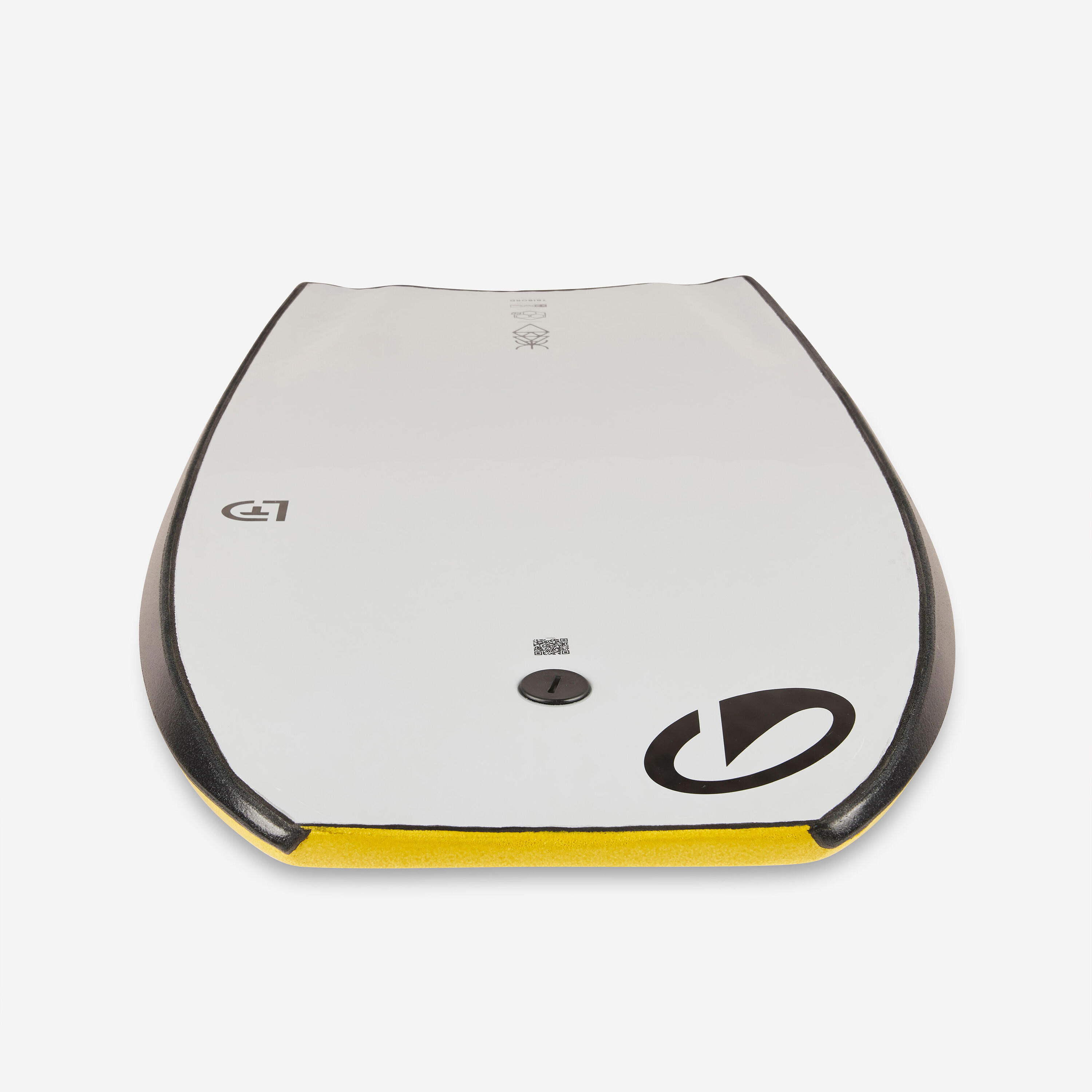 Bodyboard 500 Dorado Gris Amarillo Gris Mesh Doble Stringer Perfeccionamiento 3/5