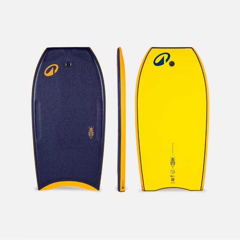 Bodyboard 900 expert blauw/geel