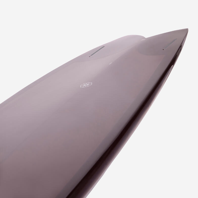 Planche de surf fish 6'1 avec boitiers Futures sans ailerons - bordeaux
