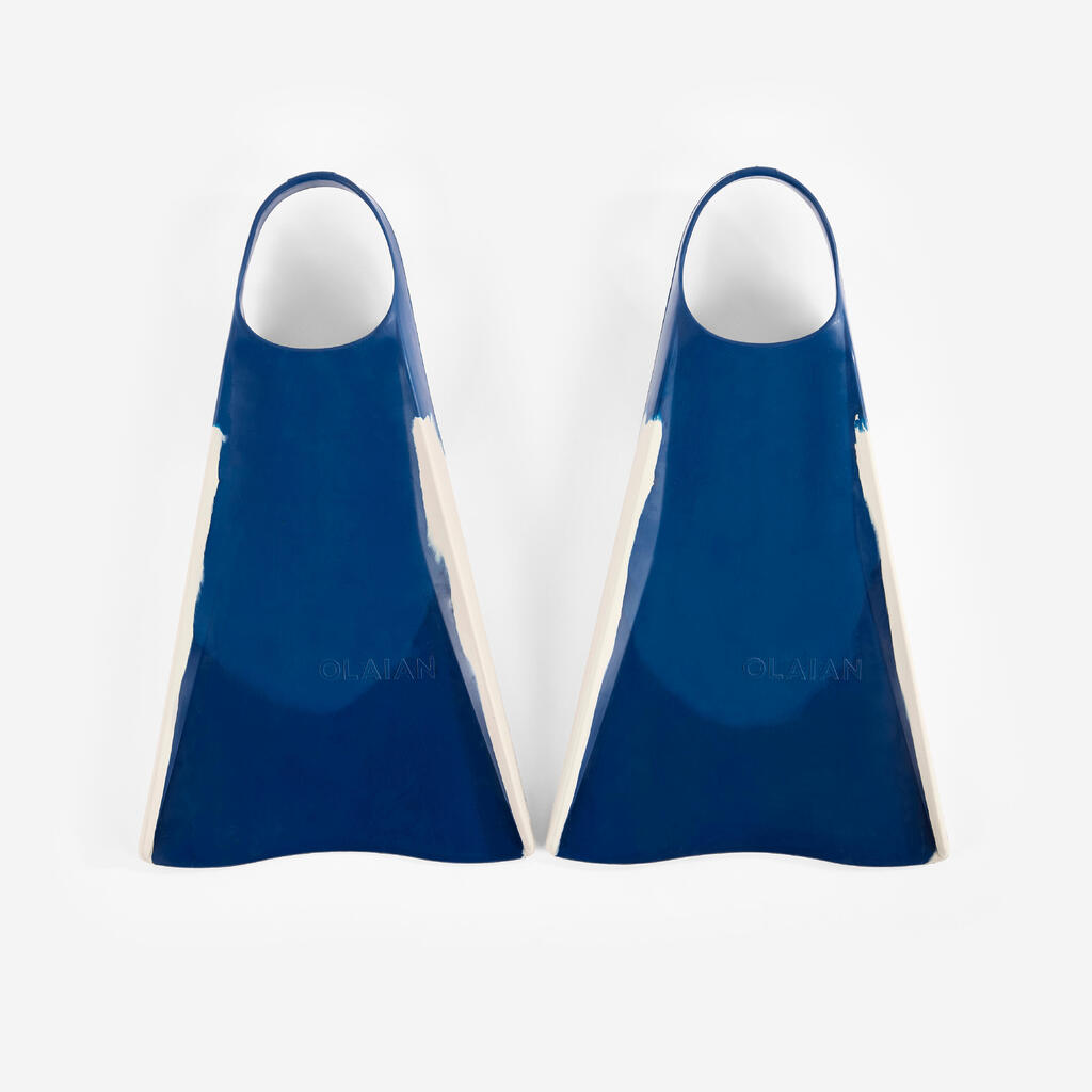Bodyboard fins 500 - Blue Beige