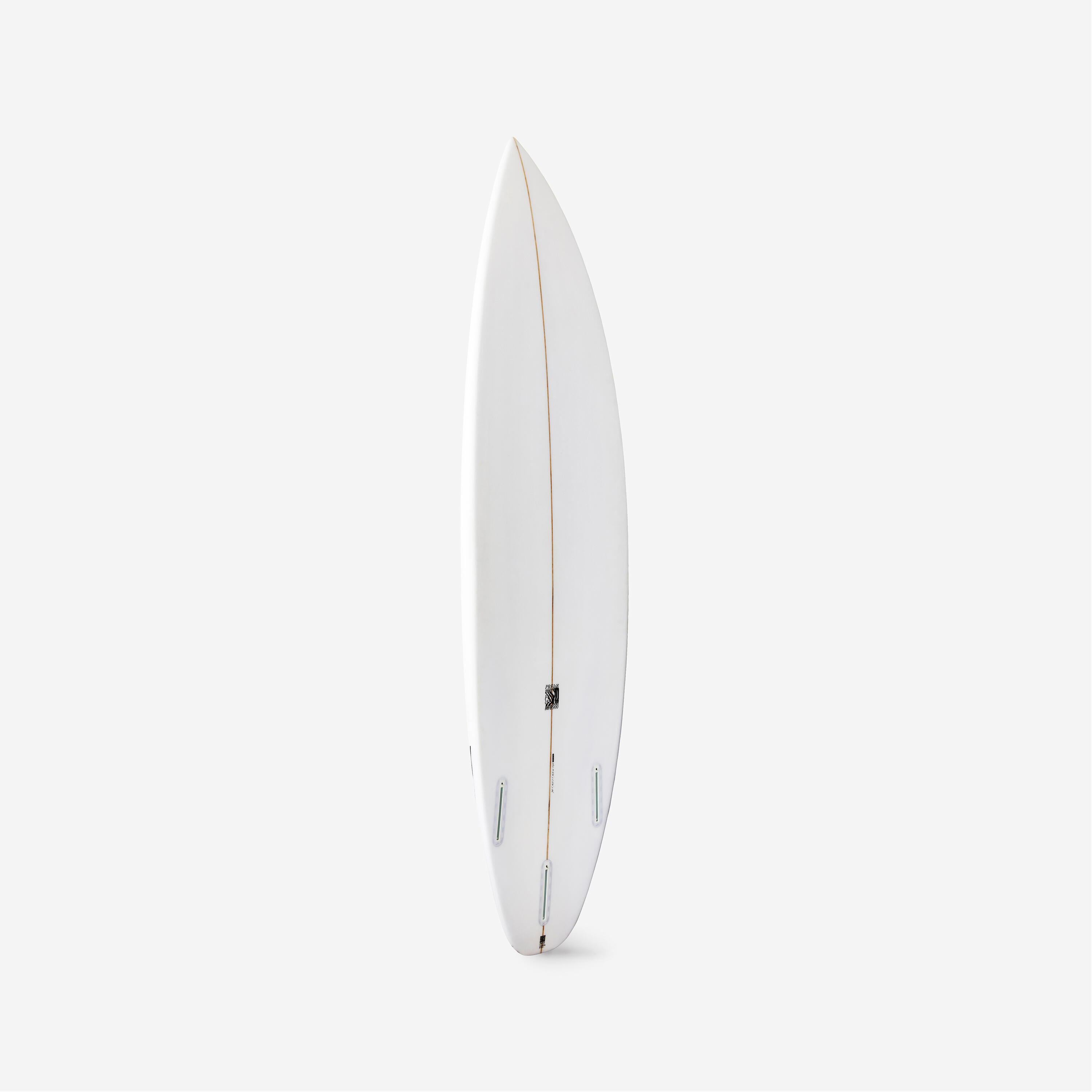 Performance-shortboard met Futures-houders zonder vinnen wit 7/7