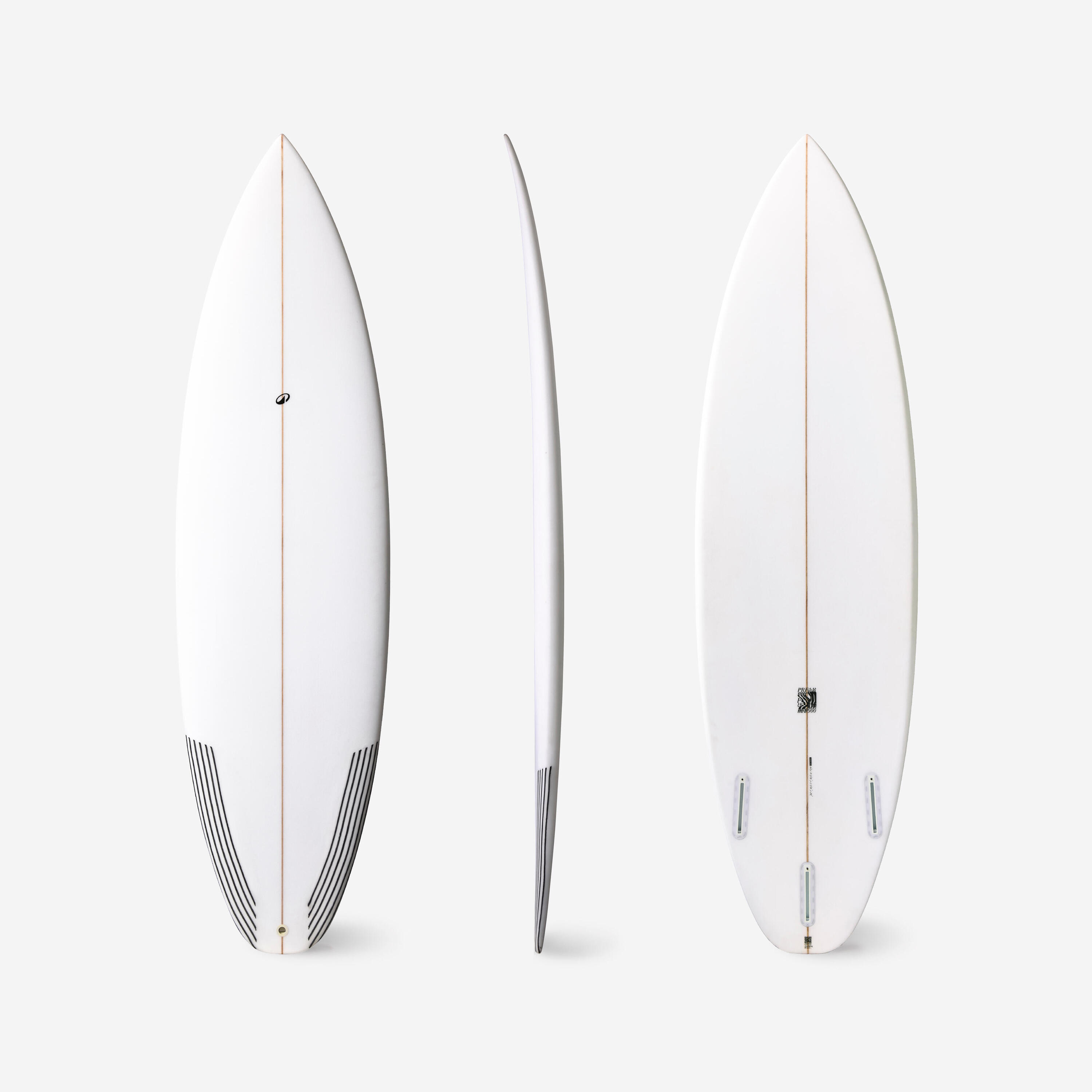 OLAIAN Tabla surf shortboard Performance 3 tamaños 5'11, 6' y 6'2 cajetines Futures