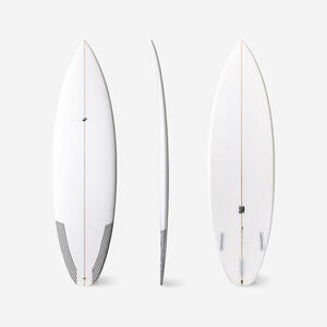 Tabla Shortboard Performance Blanco Cajetines Futures Sin Quillas