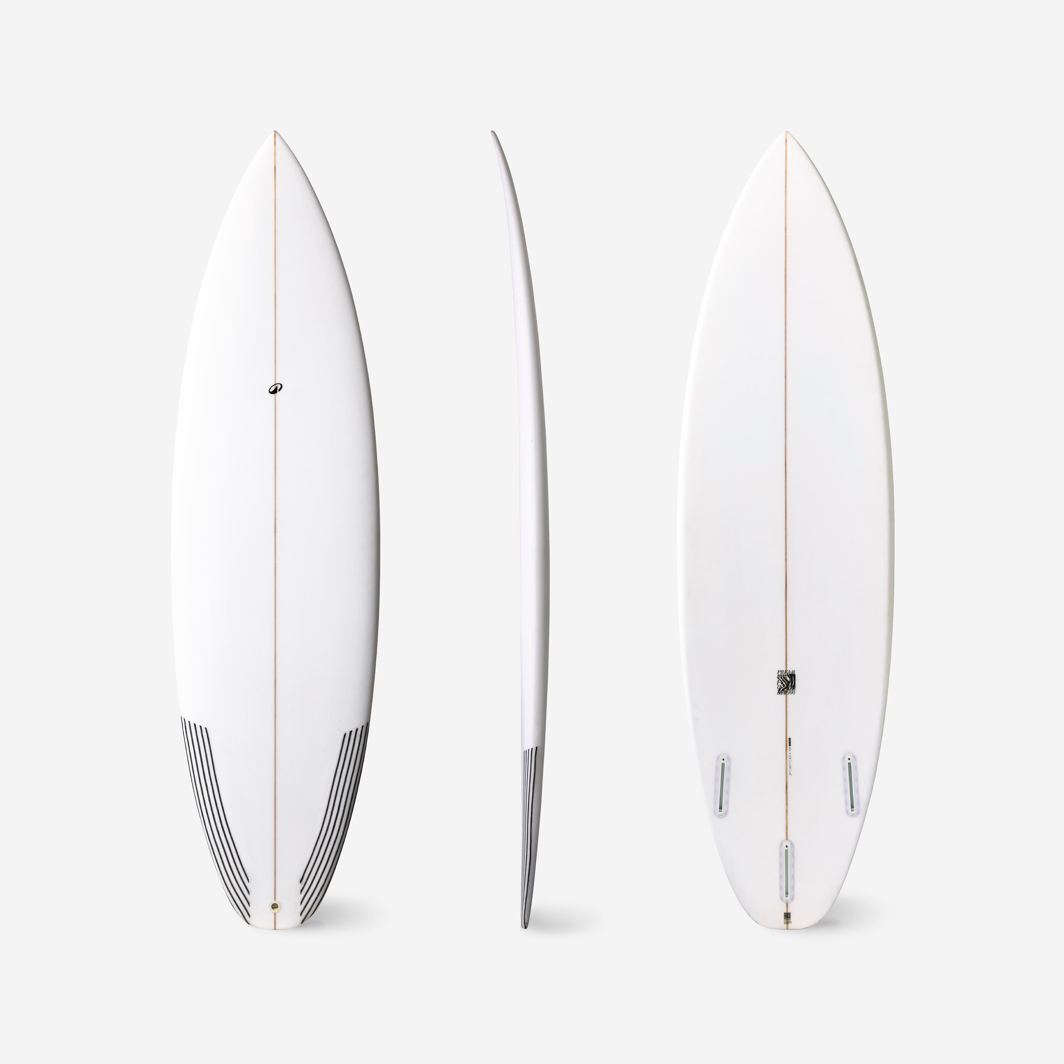 OLAIAN Surf shortboard Performance s plugmi Futures biely 5'11