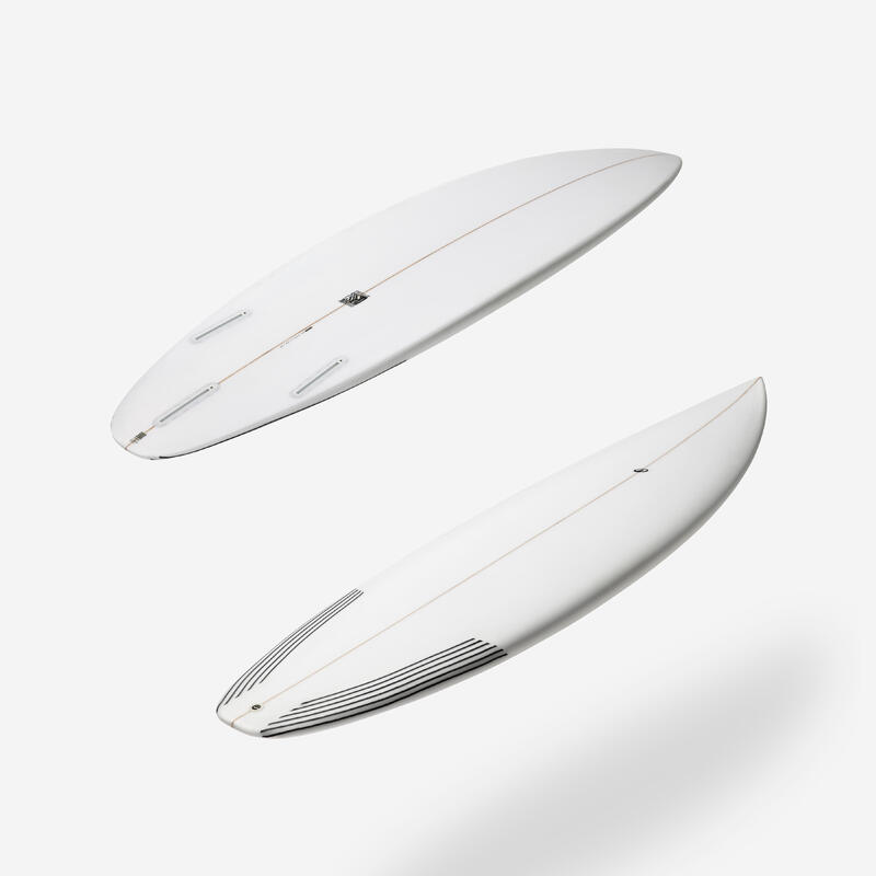 Surf shortboard 900 Futures bez ploutviček