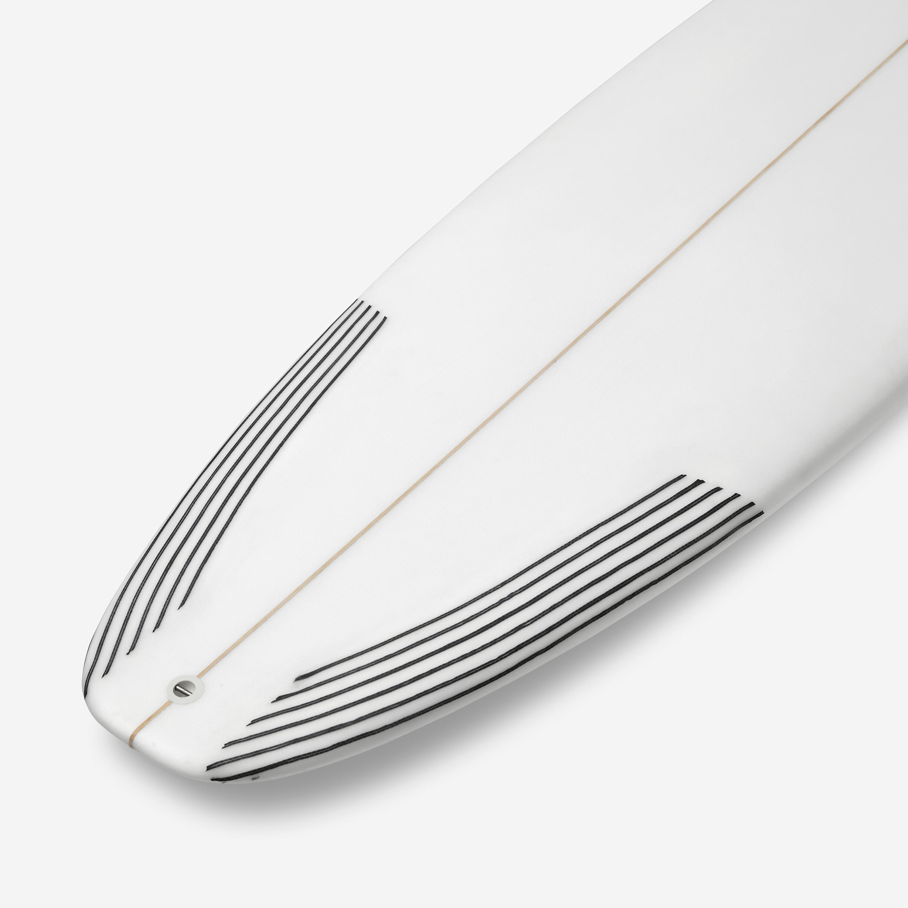Performance-shortboard met Futures-houders zonder vinnen wit 2/7