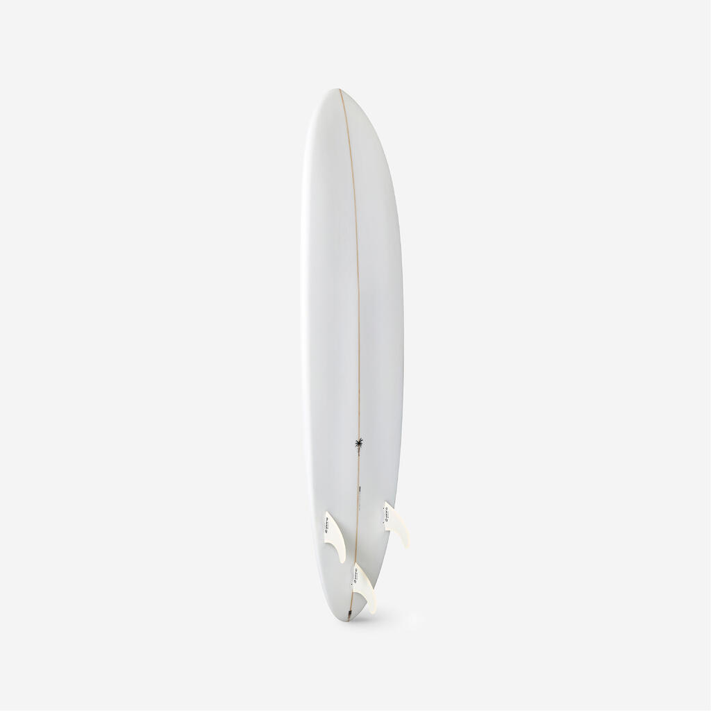 Kaki hibridna deska s tremi smerniki SURF 500 (6,4')