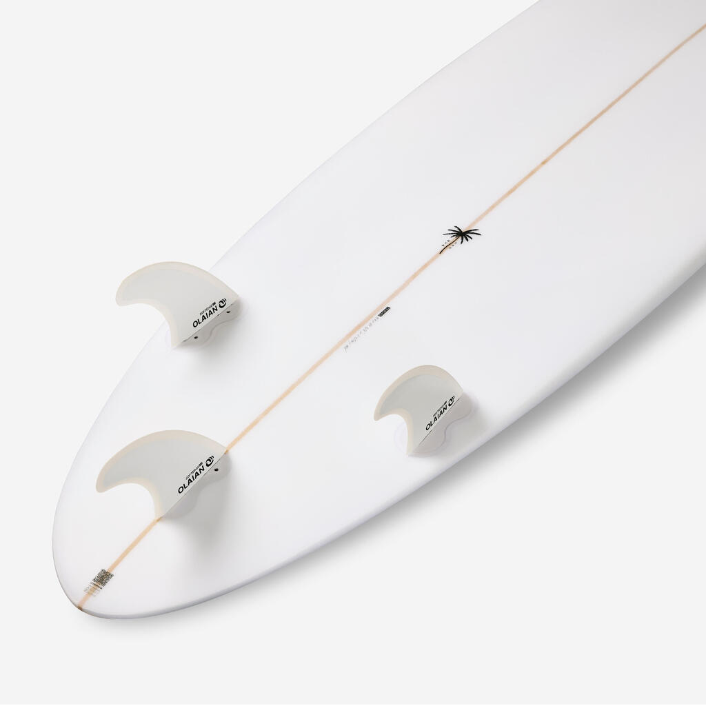 Kaki hibridna deska s tremi smerniki SURF 500 (6,4')