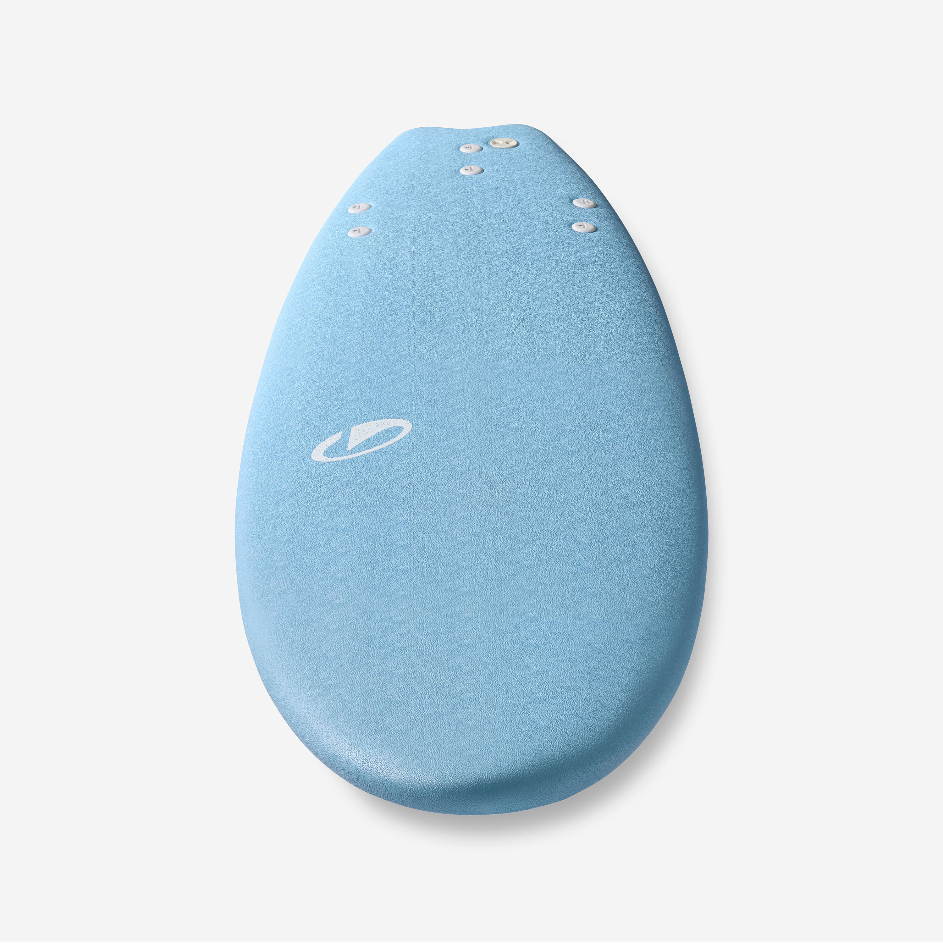 Surfboard van foam 6' swallow tail 49 l hemelsblauw 4/9