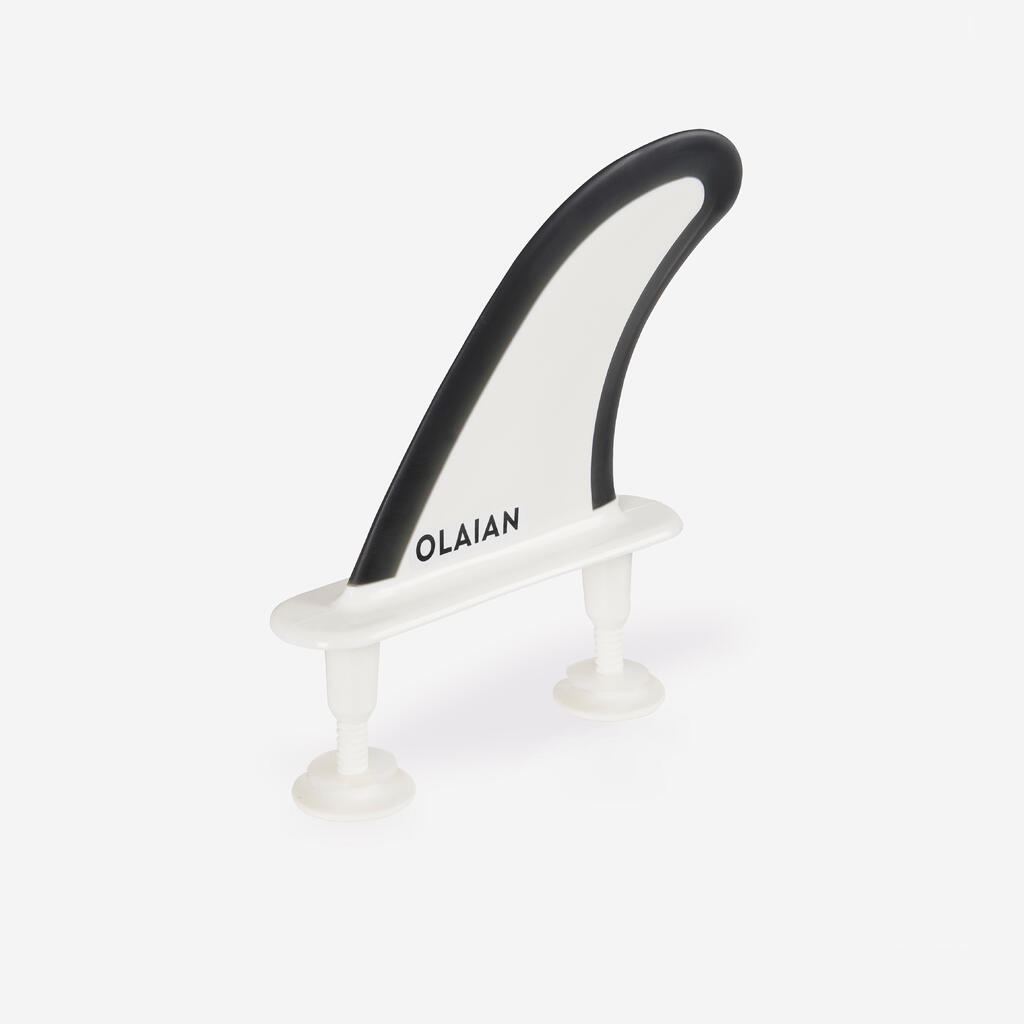 Planche de surf en mousse 6'6 swallow tail 55L - turquoise