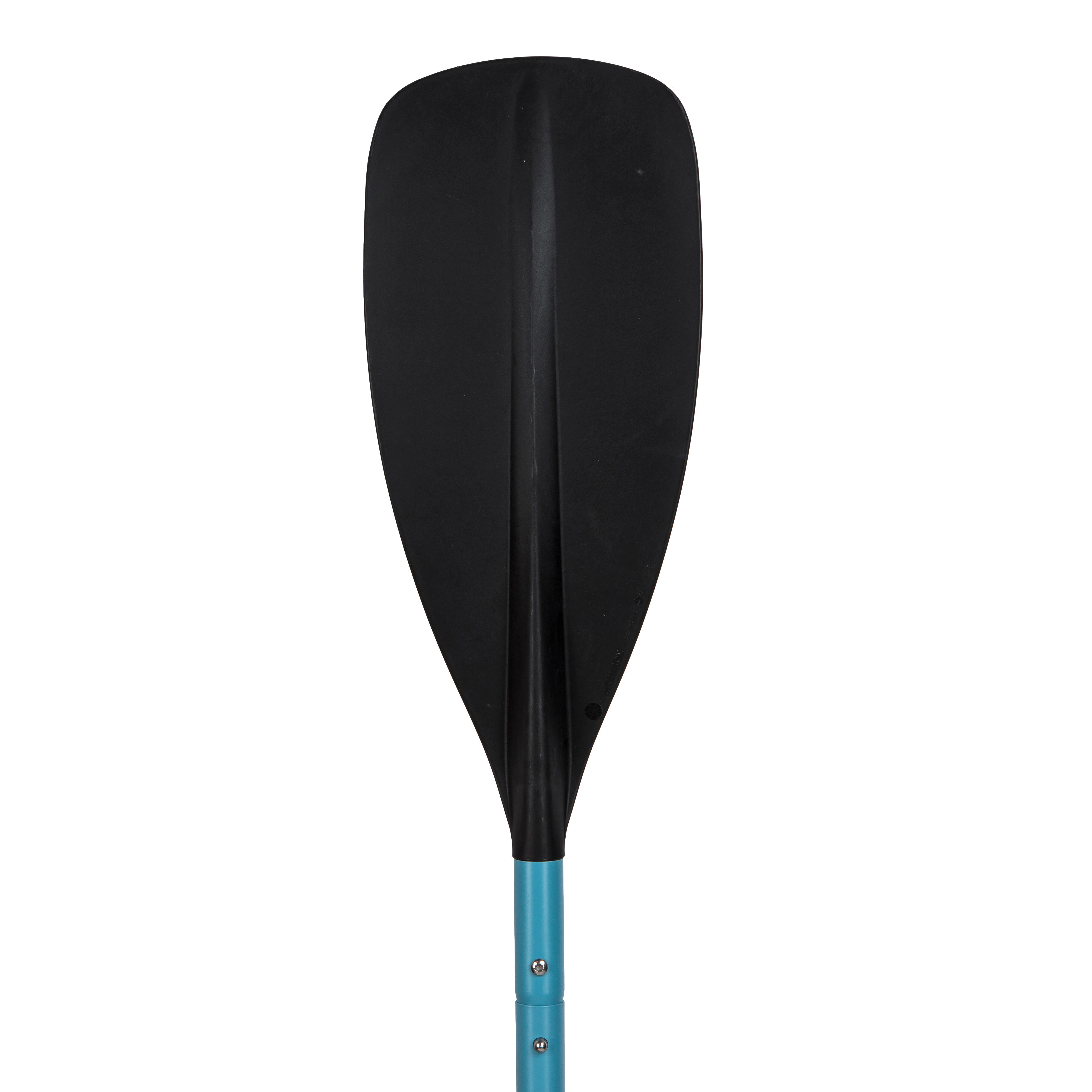 DECATHLON Pádlo na kajak 100 4-dielne 215 cm modré bez · záber 7