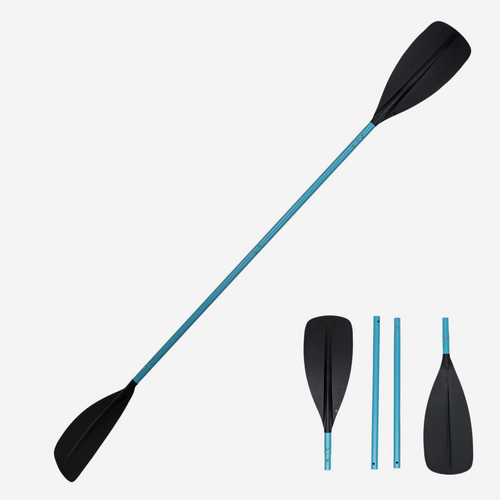 Pagaie de kayak 4P 215 cm - 100 Bleu