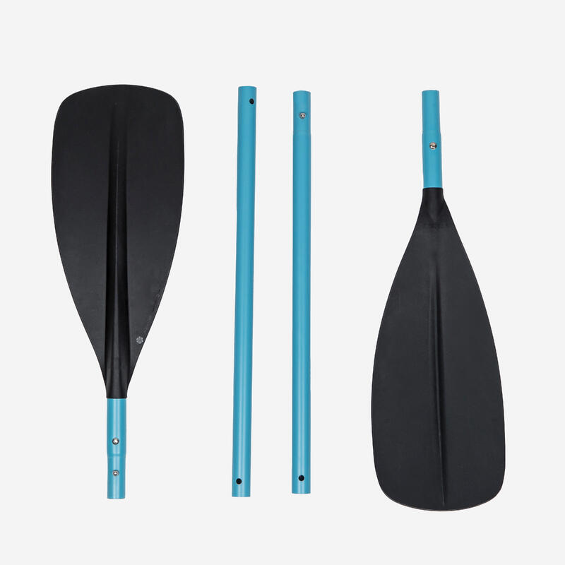 Kano Küreği - 215 cm - 4 Parça - Mavi - 100