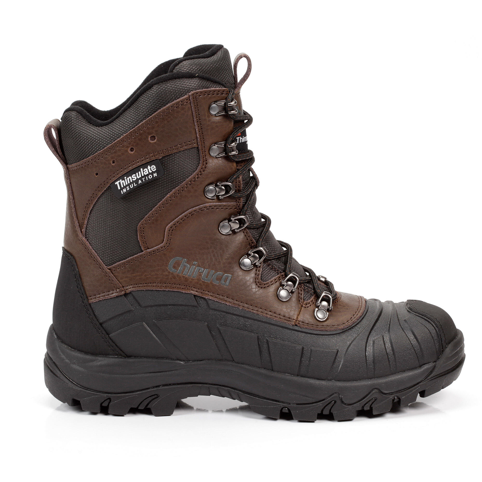 Botas Campo Chiruca Patagonia Marrón Thinsulate Forro Interior Calido Impermeble 1/8