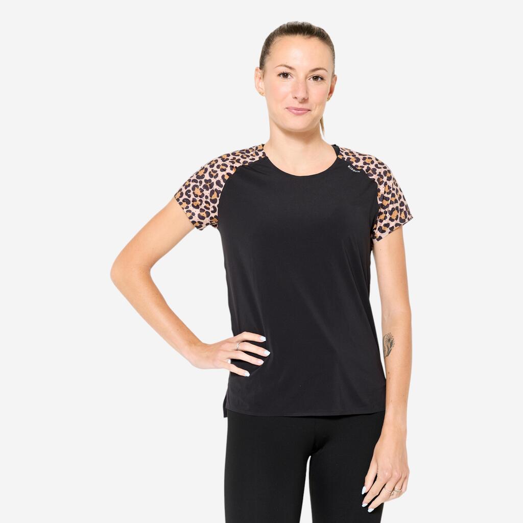 Ženska tekaška majica Run 900 - Leopard 