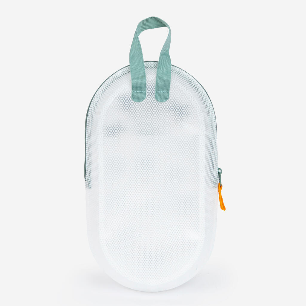 POCHETTE IMPERMEABLE DE NATATION 7L ALO VERT ORANGE