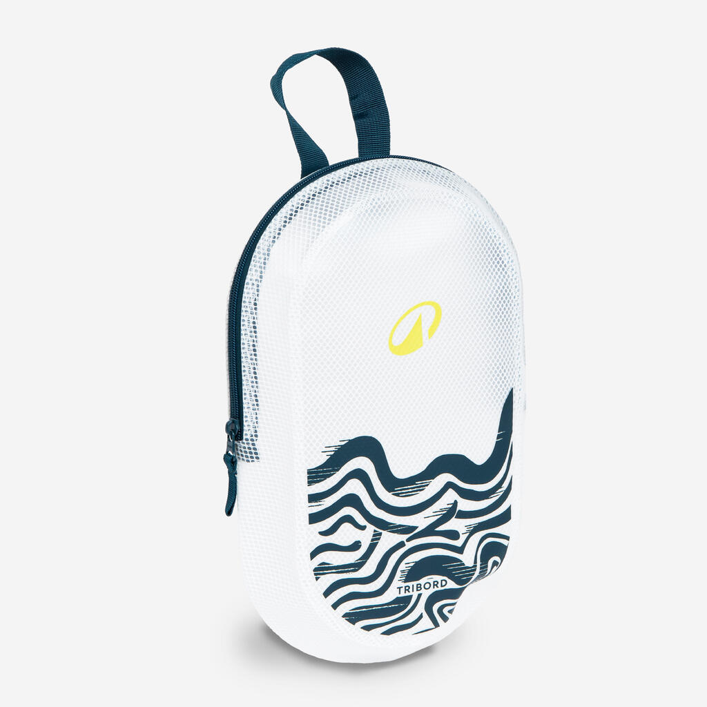 Badetasche klein wasserfest 7 L - Wave blau 