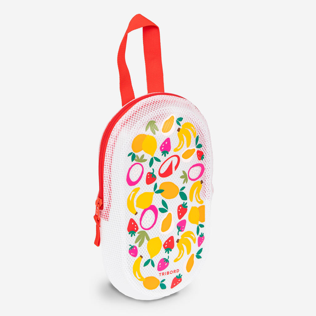 Badetasche klein wasserfest 3 l - Nuts rot 