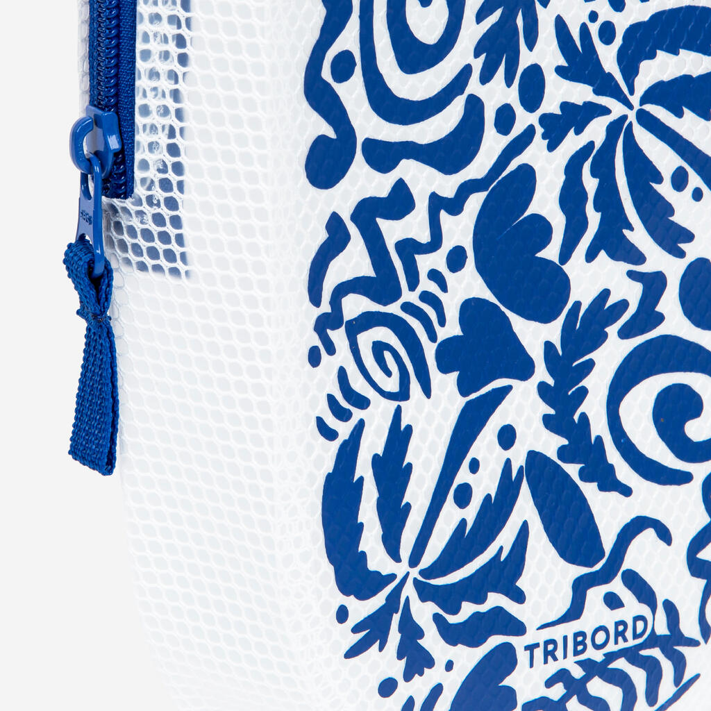 Pochette imperméable de natation 3L - poly bleu